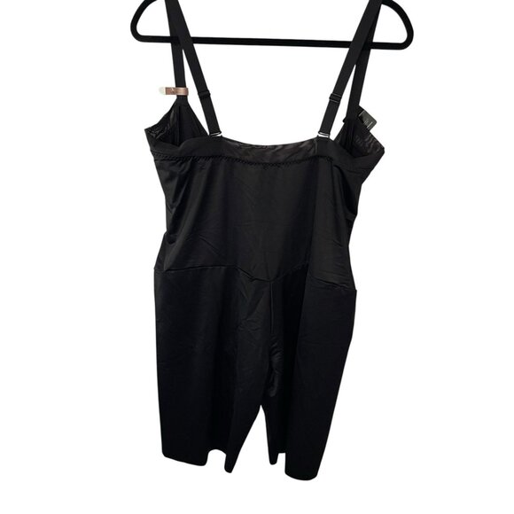 Maidenform Shapewear Open Bust Wear Your Own Bra Mid Thigh Bodysuit 3XL NEW - Picture 6 of 8